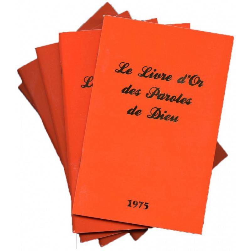 Livre d’or des Paroles de Dieu - 1982/1983