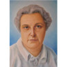 Image - Portrait de Maria Valtorta -  peinture de David Kownacki - par lot de 20