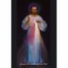 Lot de 50 Images 'Jésus j'ai confiance en Toi' - peinture de Vilnius - format 15x21 cm