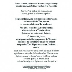 Prière donnée par Jésus à...