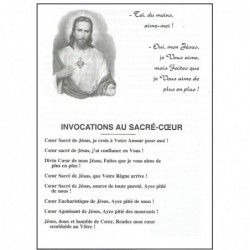 Invocation au Sacré-Coeur -...